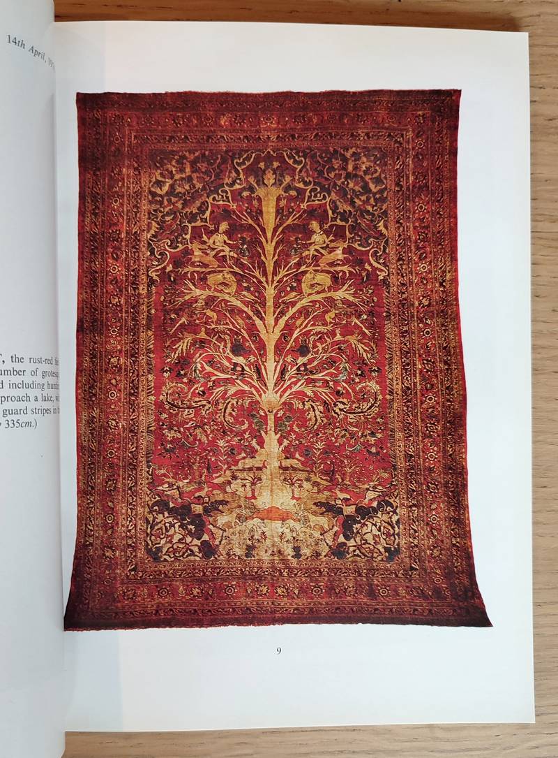 Sotheby's. Catalogue of Islamic rugs and carpets from the 16th to the 19th century. Wedensday 14 th april 1976