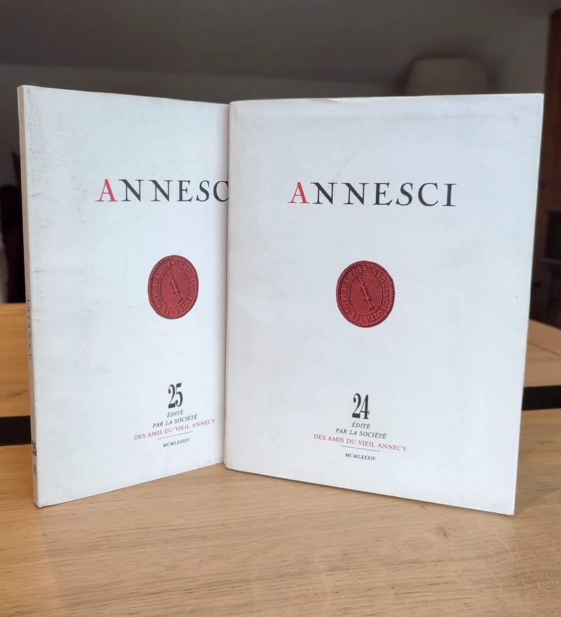 Annesci N° 24 - Annesci N° 25 - Le vicus gallo-romain de Boutae et ses terroirs (2 volumes)....