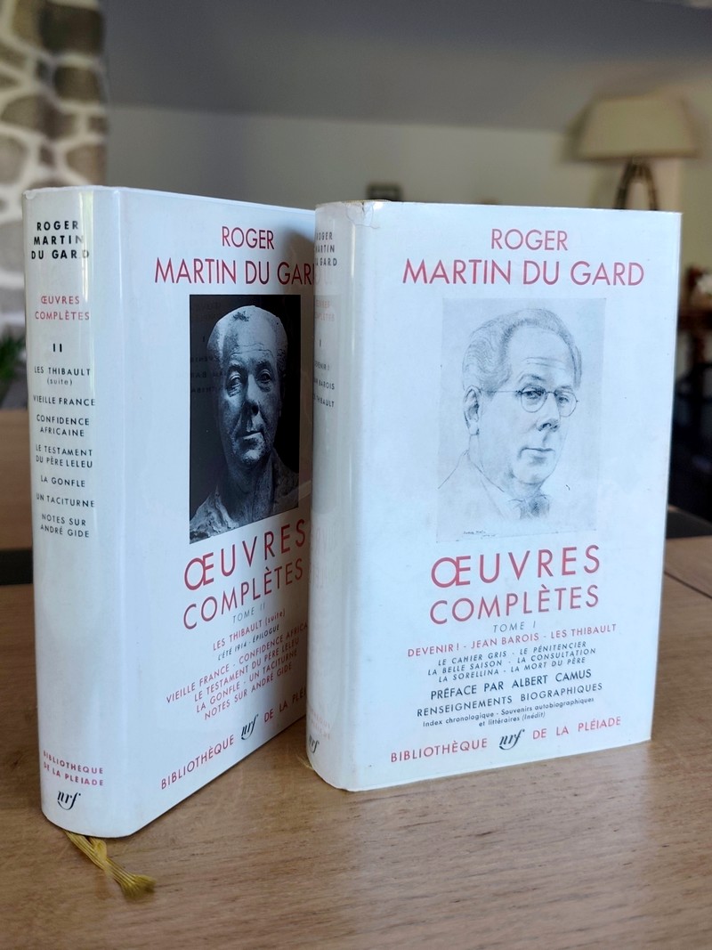 Œuvres complètes (2 volumes) Devenir - Jean Barois - Les Thibault - Vieille France - Confidence...