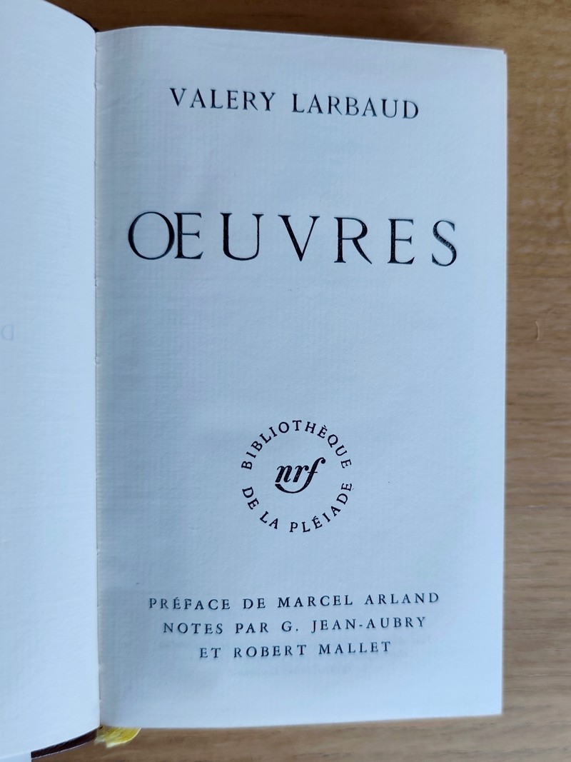 Œuvres