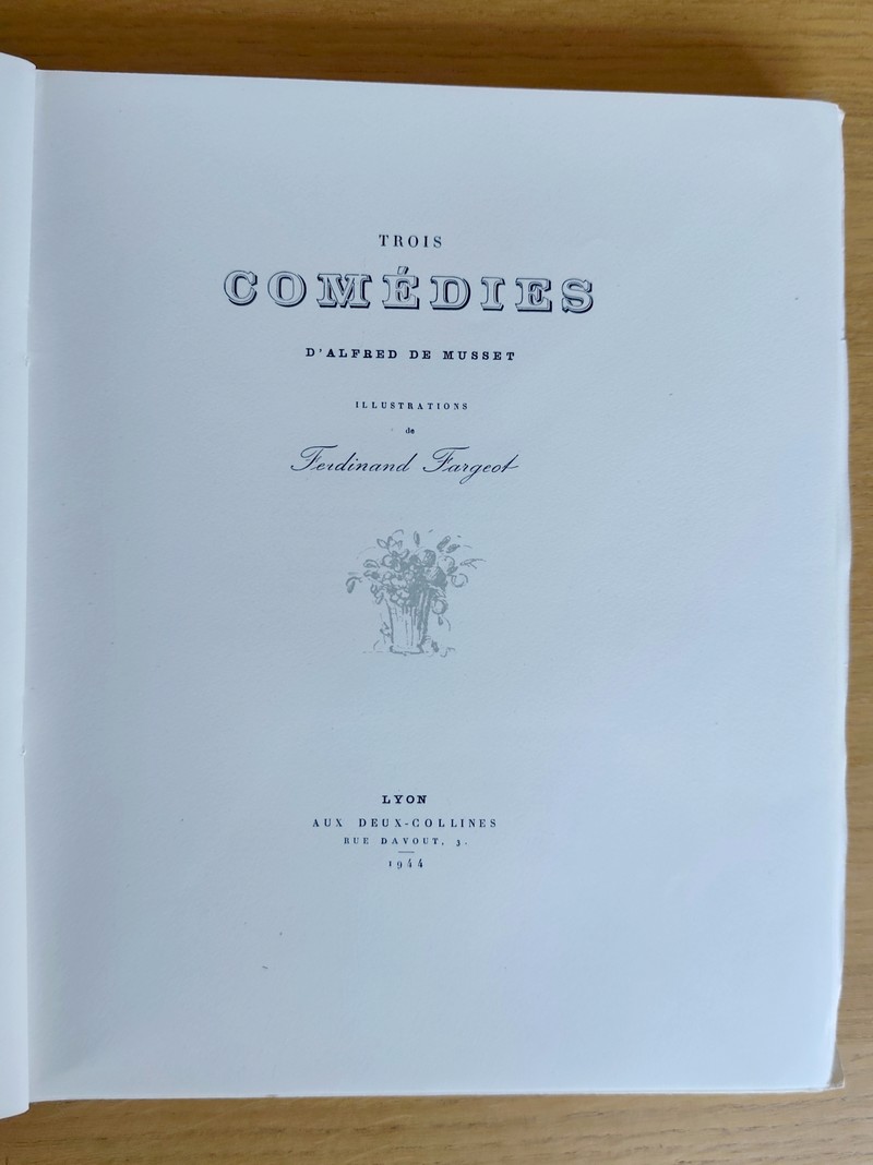 Trois comédies