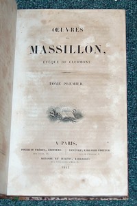 Oeuvres de Massillon (3 volumes)