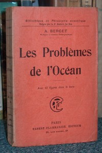 livre ancien - Les problèmes de l'Océan - Berget A.