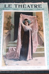 livre ancien - Le Théâtre. Revue bimensuelle illustrée. 2ème semestre année 1901 - 