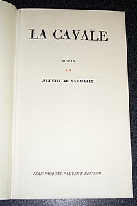 La Cavale. Roman