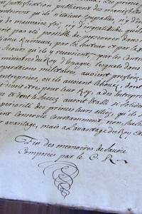 Mémoires sur les actions les plus éclatantes et sur les droits les plus prestigieux des Comtes et Ducs, Chefs de la Royale Maison de Savoie (Manuscrit)