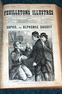 livre ancien - Les Feuilletons illustrés. Du n° 694 au n° 747, 1884-1885 - Journal