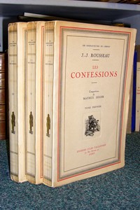Les Confessions (3 volumes) - Rousseau, Jean-Jacques & Leloir, Maurice