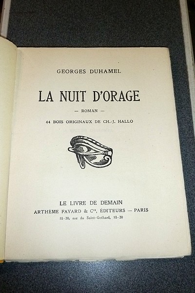 La nuit d'orage