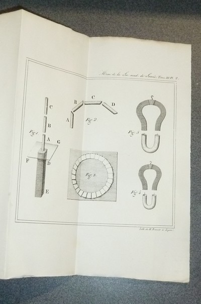 Mémoires de la Société royale académique (Académie) de Savoie. Tome III, 1828