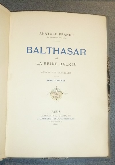 Balthasar et la Reine Balkis