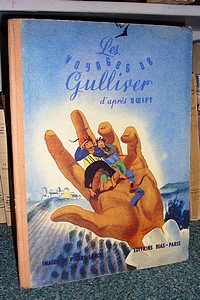 Livre ancien - Les voyages de Gulliver - Swift, Jonathan &...