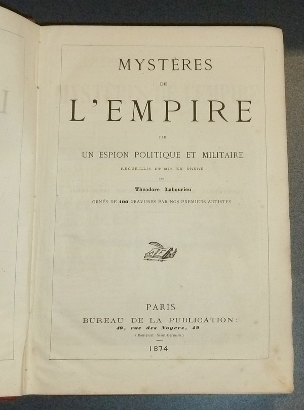 Mystères de l'Empire par un espion politique et militaire