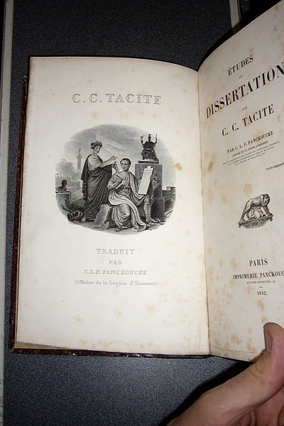 Études et Dissertations sur C.C. Tacite.