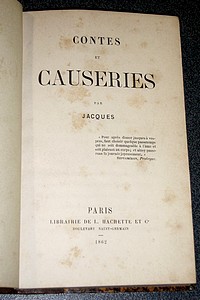 Contes et causeries