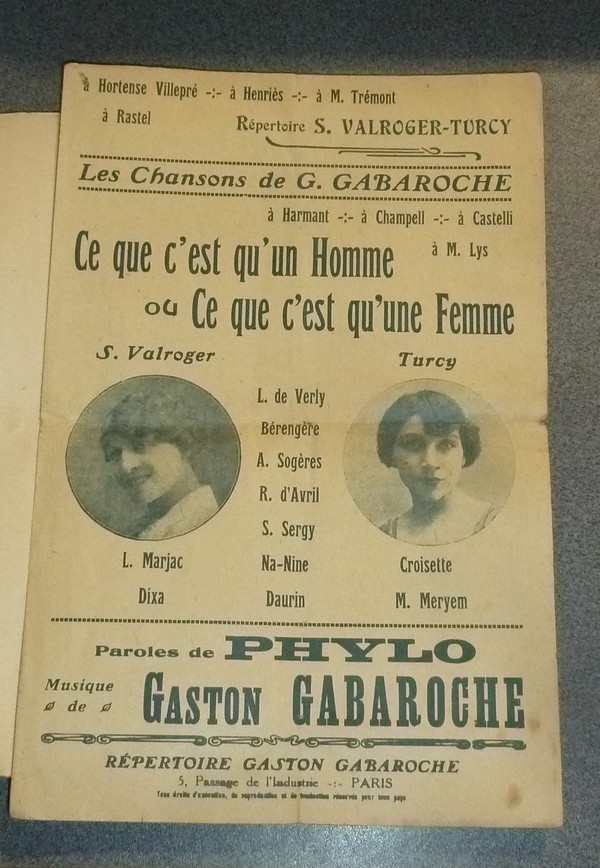 Sur les routes. Chansons de Convoi. 1918