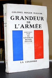 Grandeur de l'Armée. Rôle moral de l'Officier