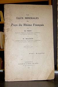 Les eaux minérales des Pays du Rhône Français