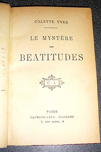 Le Mystère des Béatitudes