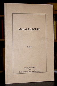 Livre ancien Savoie - Malaz en poésie. Recueil - 
