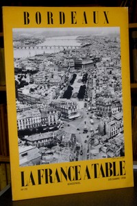 La France à Table, Bordeaux, n° 75, décembre 1958