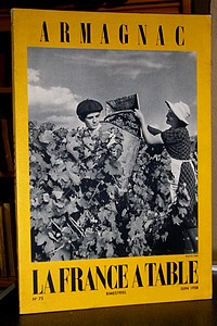 La France à Table, Armagnac, n° 73, juin 1958