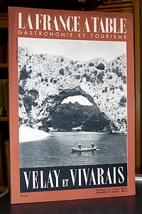 La France à Table, Velay et Vivarais, n° 41, mars 1953