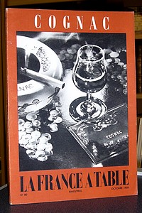 La France à Table, Cognac, n° 80, octobre 1959 - La France à Table