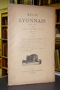 Revue du Lyonnais, 5è série, Tome XXXII, n° 190, octobre 1901