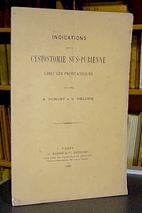 Indications de la cystostomie sus-pubienne chez les prostatiques