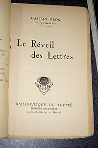 Le réveil des lettres