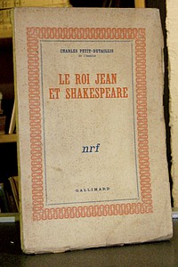 Le Roi Jean et Shakespeare