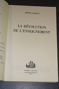 La révolution de l'enseignement