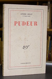 livre ancien - Pudeur - Billy André
