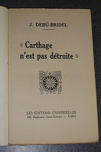 Carthage n'est pas détruite