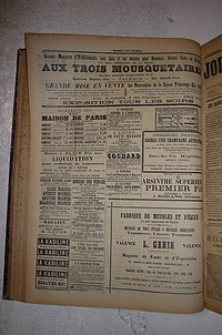 Journal de Valence. Union Républicaine de la Drôme et de l'Ardèche. Année 1896