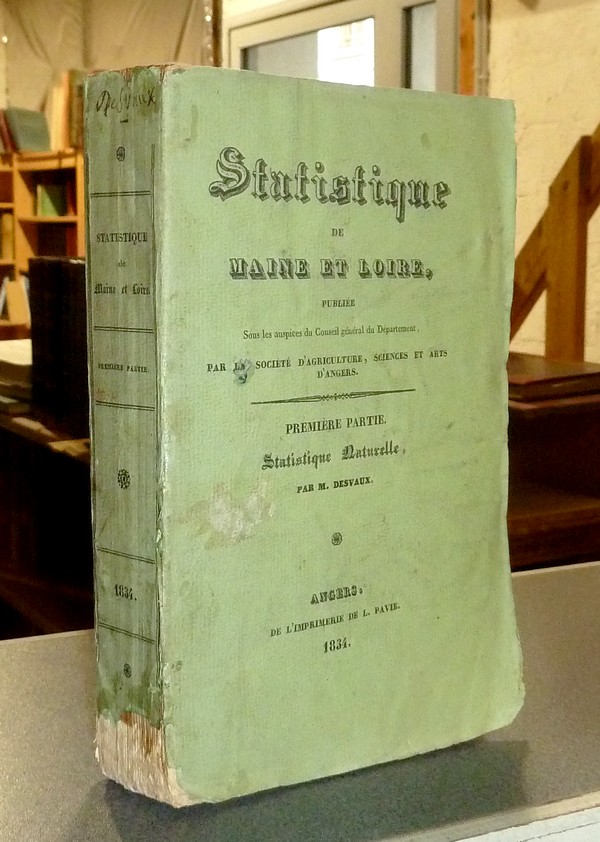 Statistique de Maine et loire. Première partie : Statistique naturelle