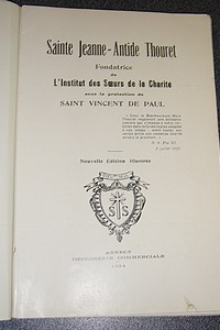 Sainte Jeanne-Antide Thouret, fondatrice de l'Institut des Soeurs de la Charité sous la protection de Saint Vincent de Paul