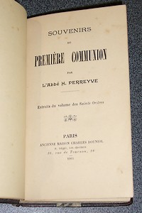 Souvenirs de Première Communion