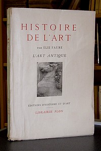 L'art antique. Histoire de l'art