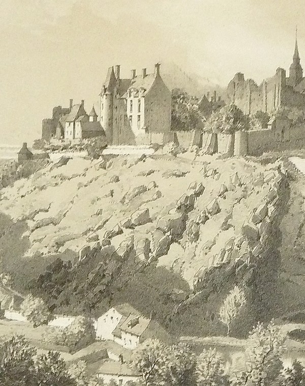 Sainte Suzanne, arrondissement de Laval (Mayenne) (Lithographie)