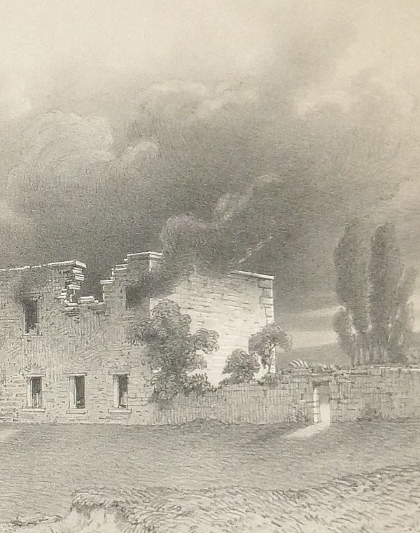 Château de La Pénissière (Lithographie)