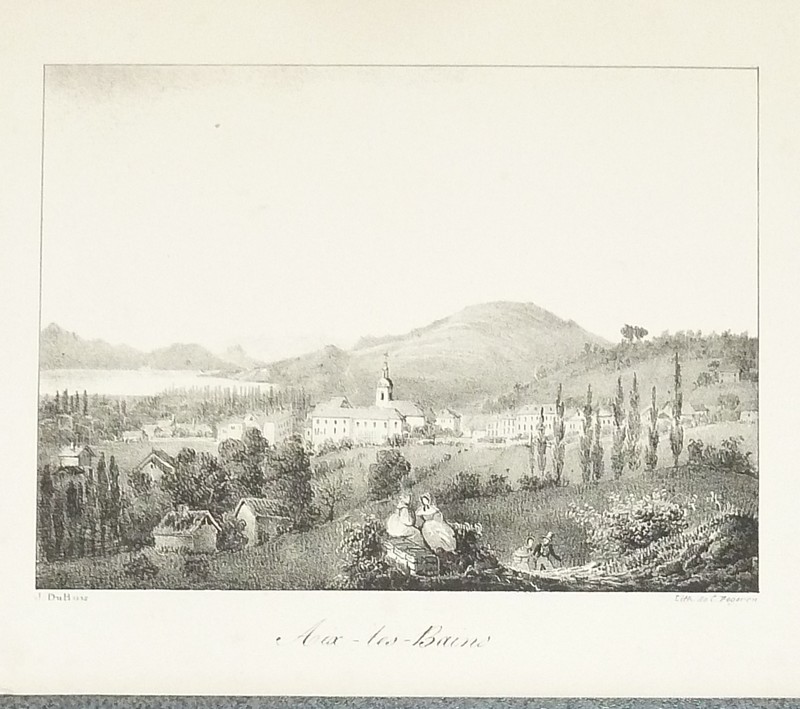 Livre ancien Savoie - Aix-les-Bains (Lithographie) - Dubois, J.
