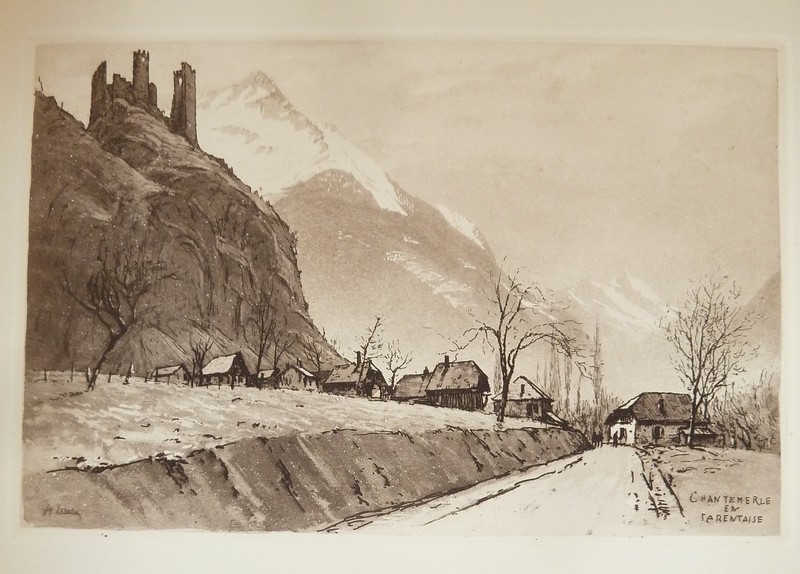 Chantemerle en Tarentaise (eau-forte)