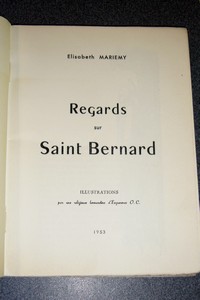 Regards sur Saint Bernard