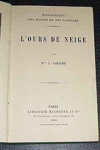 L'ours de neige