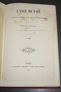 L'ange de la paix. Ouvrage dédié aux jeunes personnes