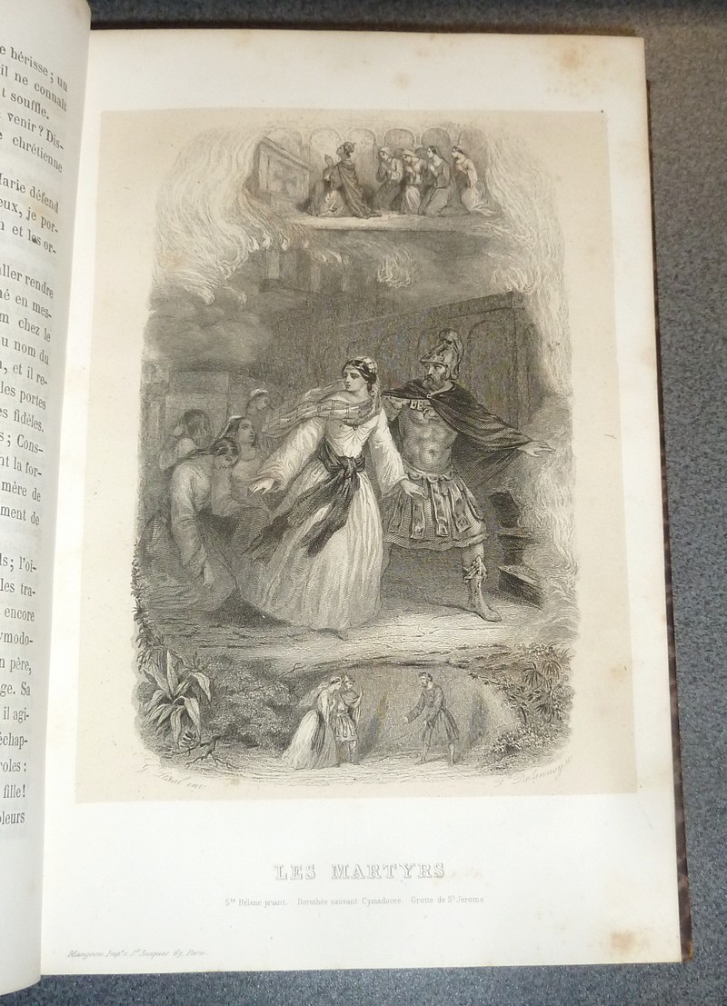 Les Martyrs, Suivis de Remarques et de L'examen de l'ouvrage De Moise, Tragédie, et de Poésies diverses (2 volumes)