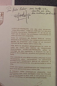 Bienvenue à Vitry le François - 12 dessins originaux