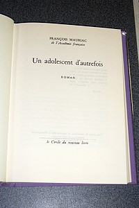 Un adolescent d'autrefois